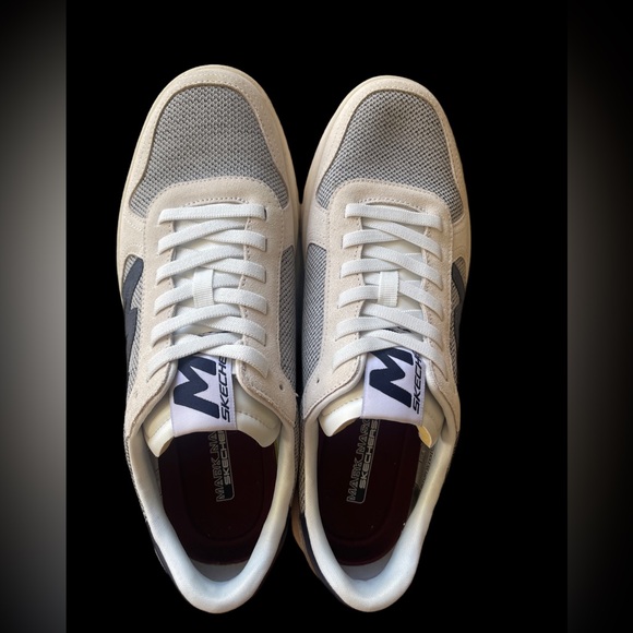 Sketchers Mark Mason Blue and White Slip on Men’s size 10.5 NWOT - Picture 5 of 7